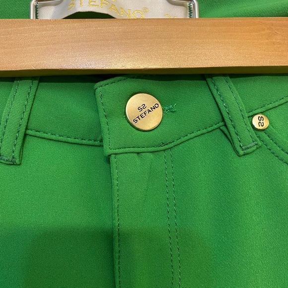 SENTO STEFANO Brand orange color Pants Size 26 - Picture 6 of 8